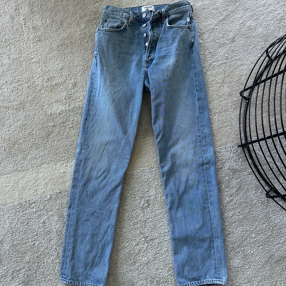 Pinch Waist High Rise Kick in Riptide